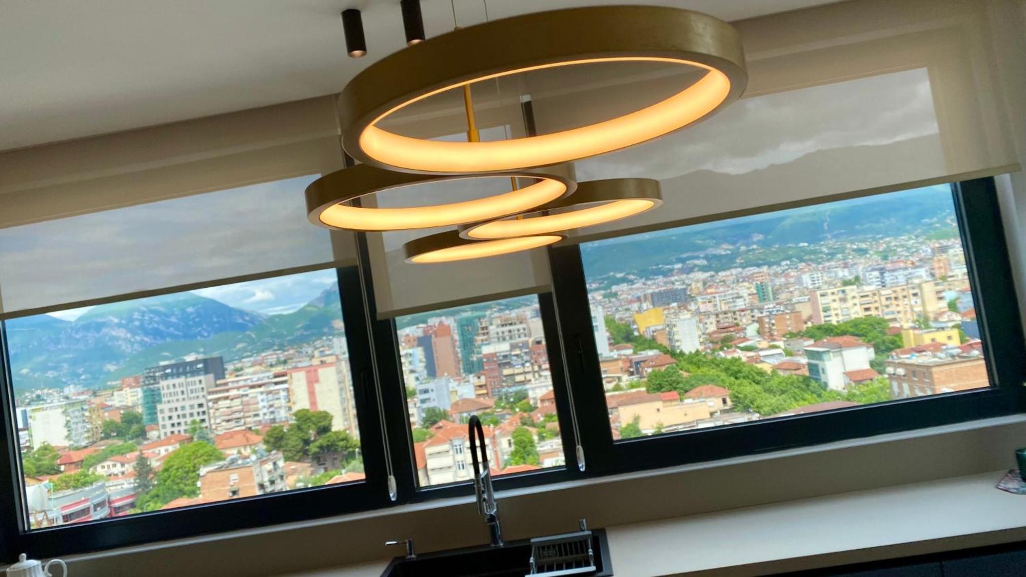 "Superattico" - Central Tirana Gorgeous Penthouse, Free Parking Exteriör bild