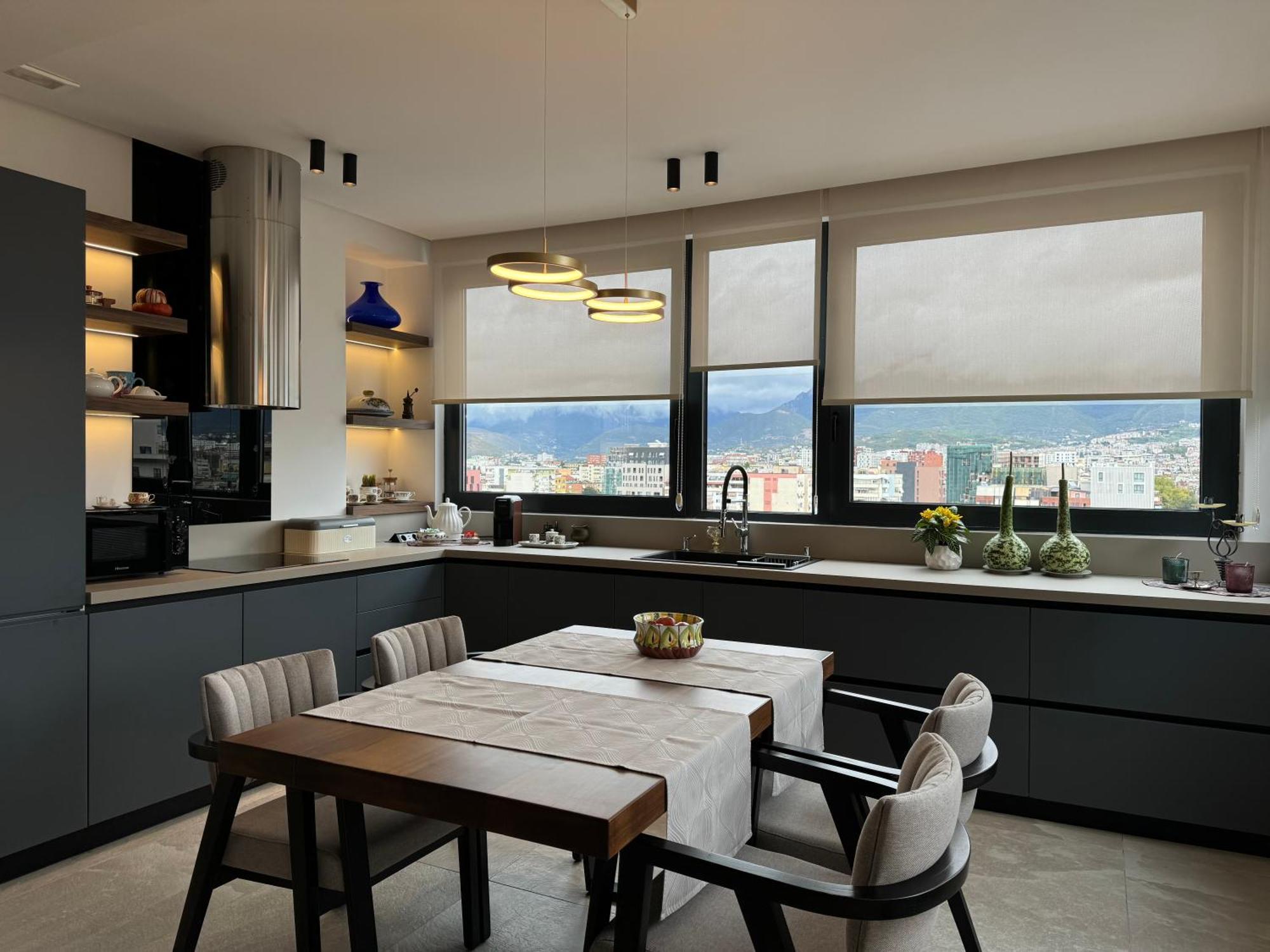 "Superattico" - Central Tirana Gorgeous Penthouse, Free Parking Exteriör bild