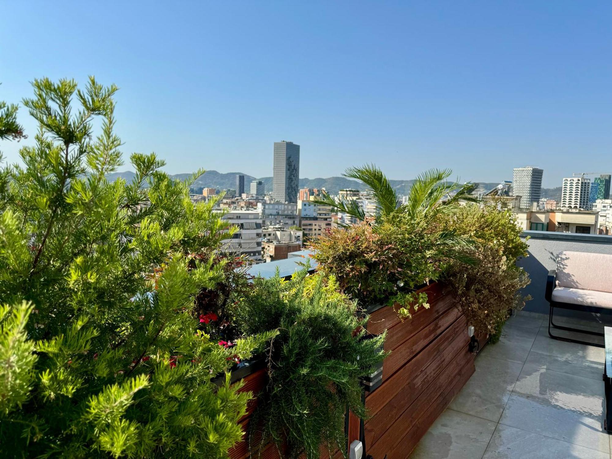"Superattico" - Central Tirana Gorgeous Penthouse, Free Parking Exteriör bild