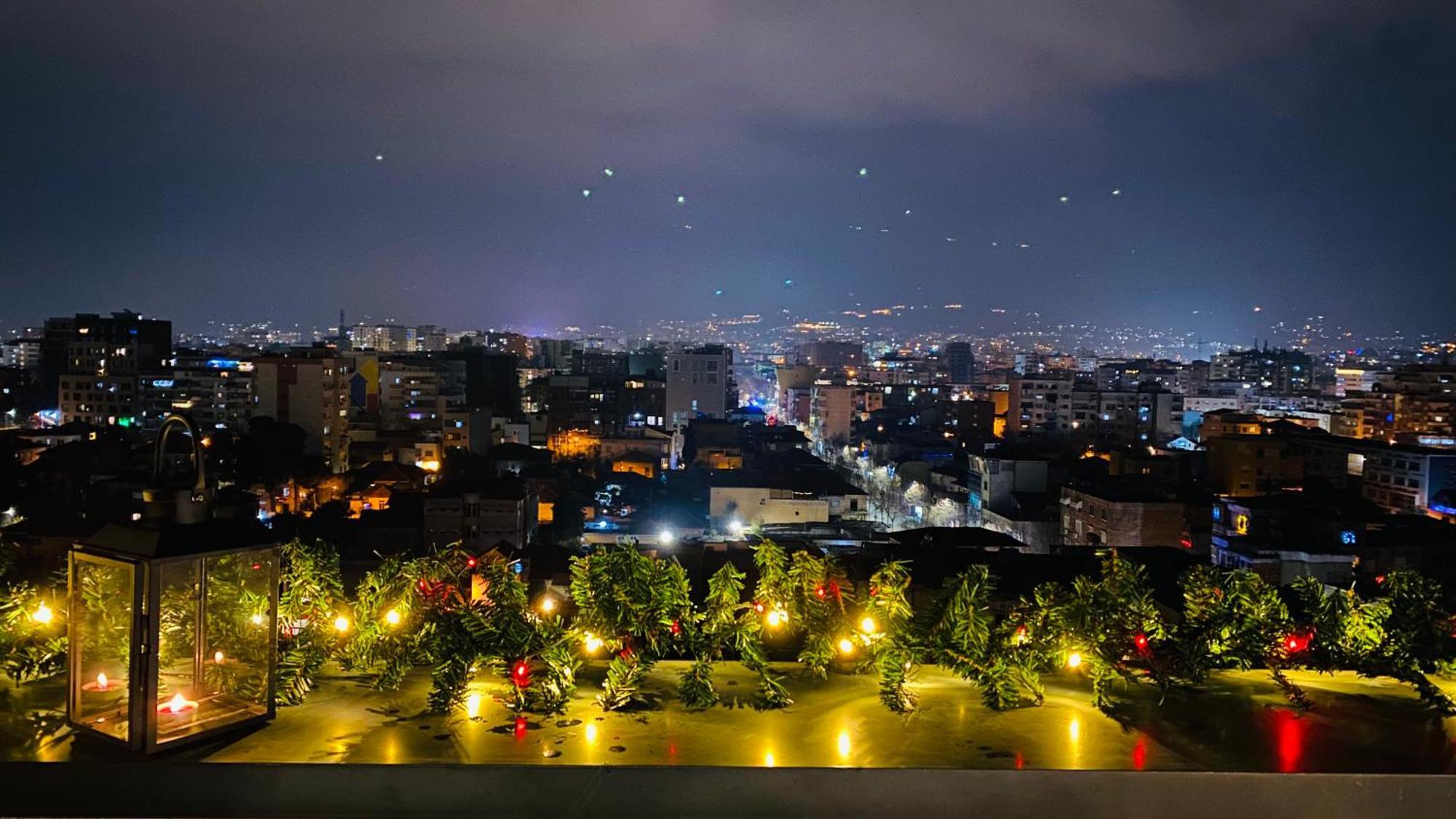 "Superattico" - Central Tirana Gorgeous Penthouse, Free Parking Exteriör bild
